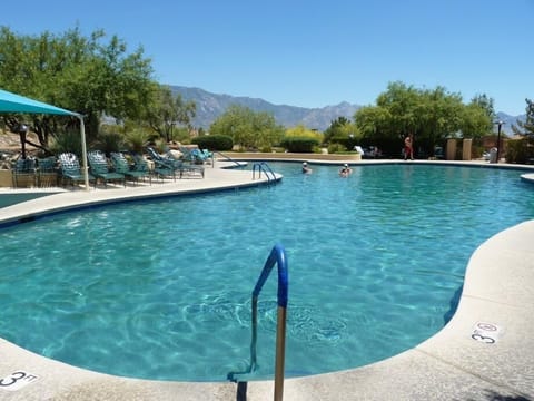 Indoor pool, a heated pool