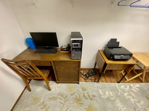 Office Section- located in the master bedroom