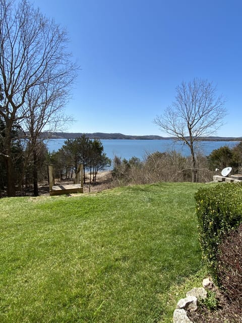 Lake View from patio and dining table