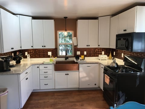 Newly remodeled kitchen