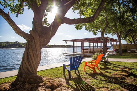 View from the back yard.