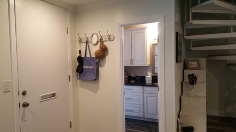 Front Door, Downstairs Bath, Staircase