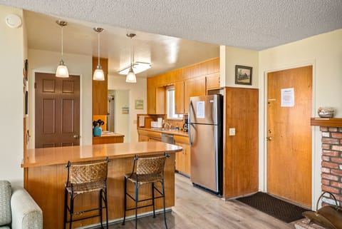 Additional counter height seating also available. 