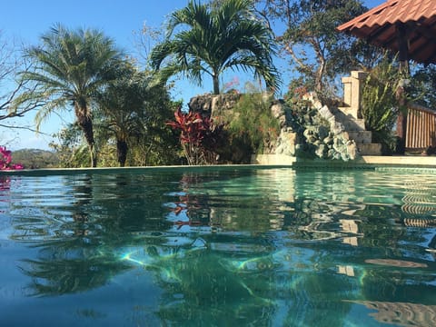 Outdoor pool, an infinity pool