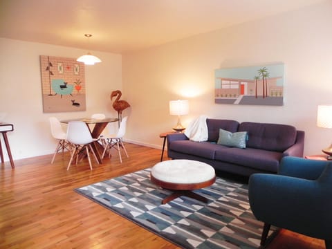 2-Bedroom, Mid-Century Modern Apartment