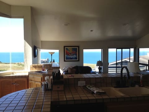 View from kitchen/dining area/Lvrm/Master bdrm #2