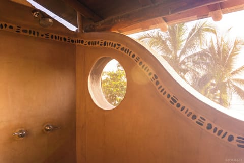 upper level shower with a view