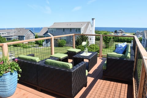  Roof Deck Seating Area with Ocean Views