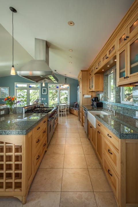 You should find olive oil, herbs, spices and plenty of coffee to start you off.