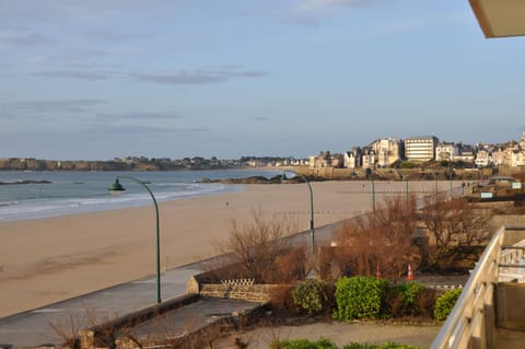 On the beach