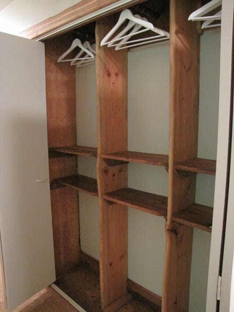 Closet Space Downstairs