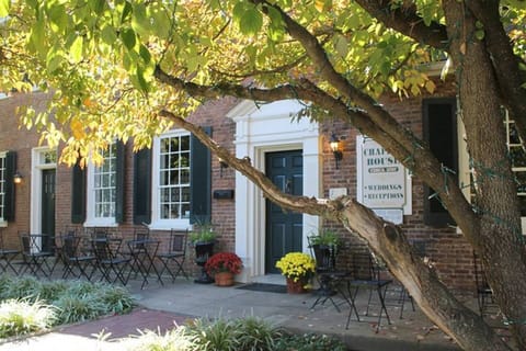 Front door of the loft, located upstairs inside the Kentucky Bourbon House.