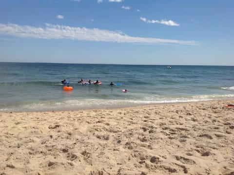 Beach nearby, sun loungers