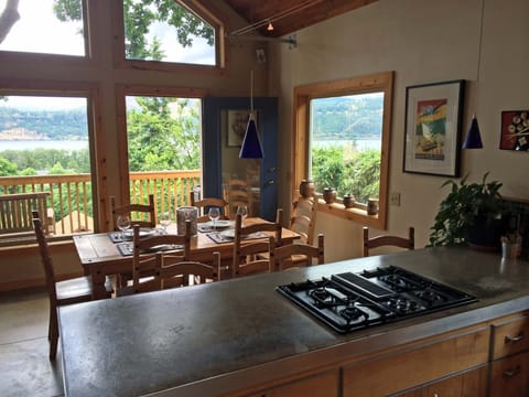 From Kitchen Facing North toward the River