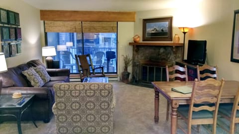 Living room | TV, fireplace, DVD player