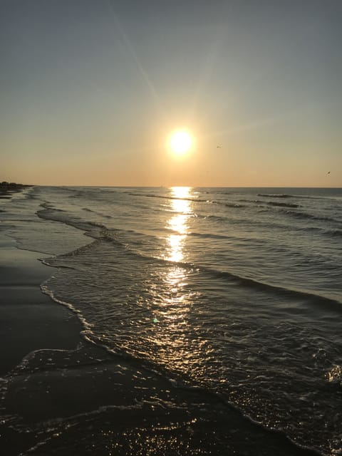 On the beach