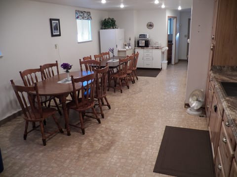 Dining area, seating for 12.  Can provide additional chairs if needed.