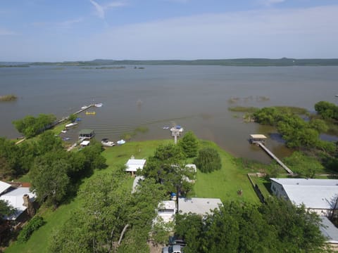 Looking West over Possum Kingdom Lake from this Property...