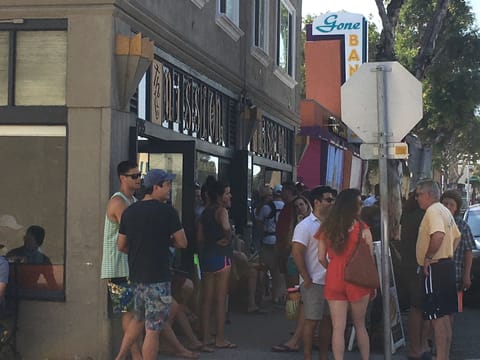 Popular The Mission Restaurant blocks away!