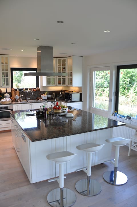 large kitchen island
