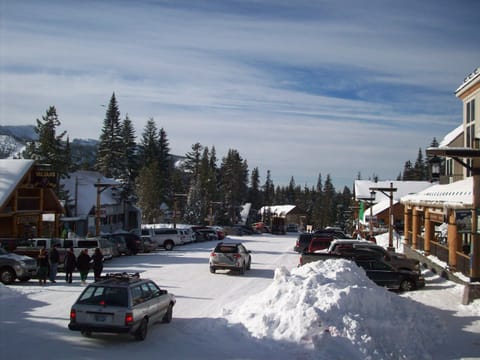 Onsite parking, car charging station