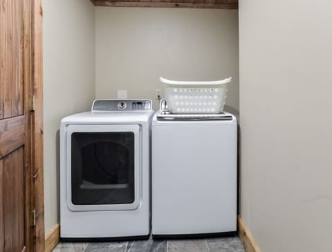 Laundry room in unit