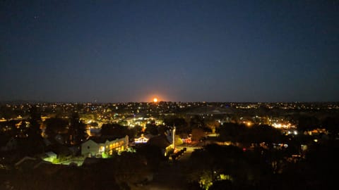 Sunrise from the master bedroom window 