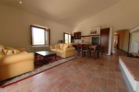 Living area and Kitchen