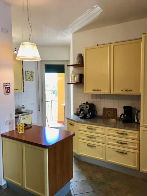 kitchen is fully equipped for cooking