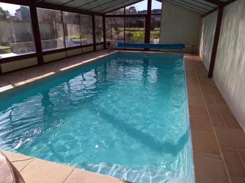 Indoor pool, a heated pool