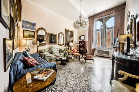 The sitting room view to the large windows