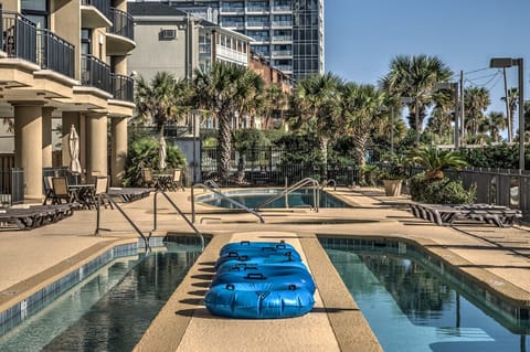 Indoor pool, a heated pool