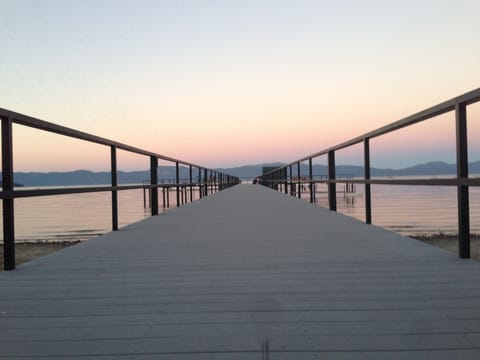 Sunset from private pier