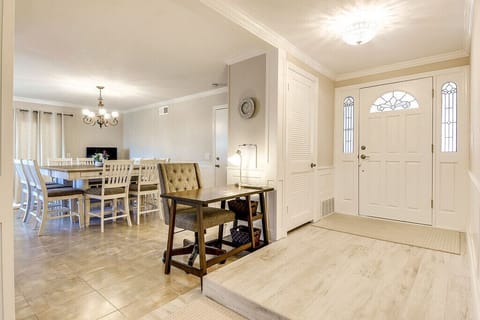 Spacious front foyer