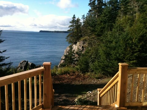 Looking southwest from sunny deck