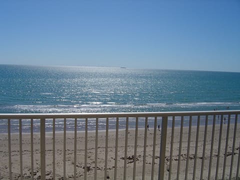 On the beach