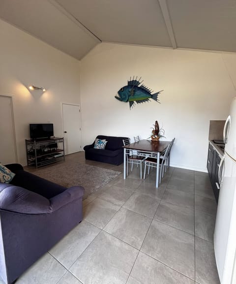 Open lounge and dining