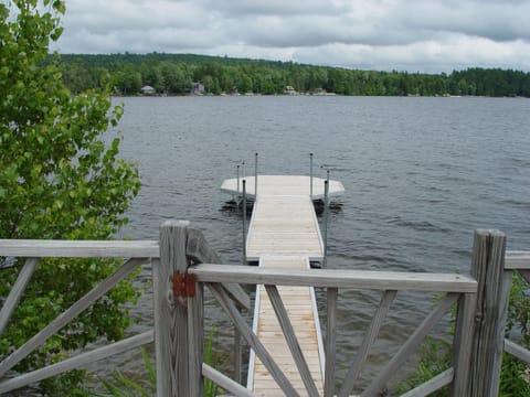 Just steps away to incredible swimming , fishing and boating on a 3 mile pond