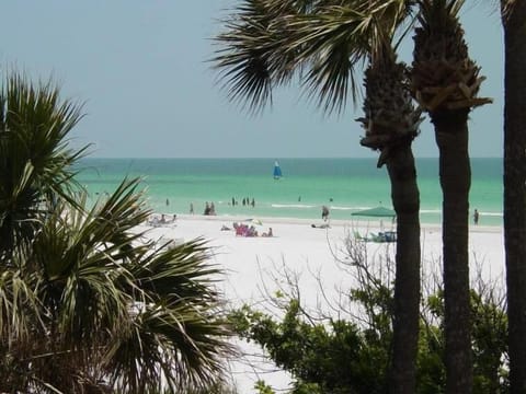 Beach nearby, sun loungers