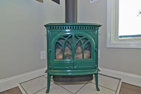 Jotul stove in living room