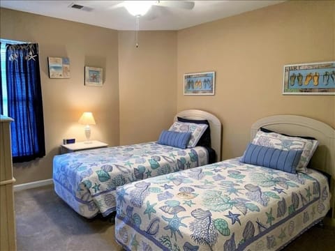 3 bedrooms, memory foam beds, iron/ironing board, free WiFi