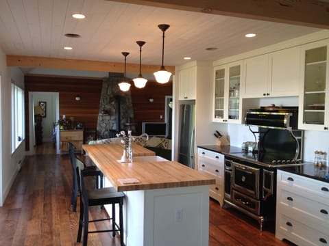 View of Kitchen and Family room