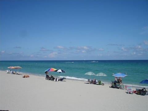 Beach View from Pool Deck