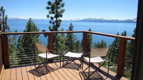 View from smaller dining room deck