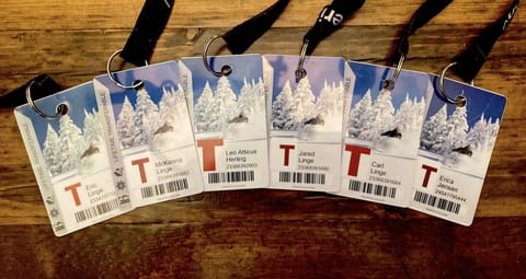 6 FREE Daily Lifetime Transferable Ski Passes included!  Savings of $1600+/day!