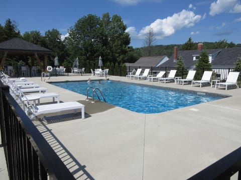 Indoor pool, a heated pool