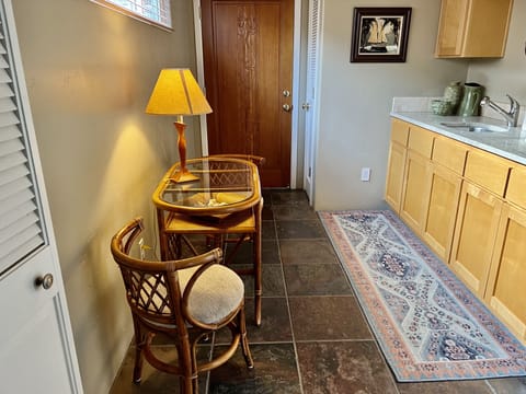 Private work space - and kitchenette with high speed WIFI, and coffee maker