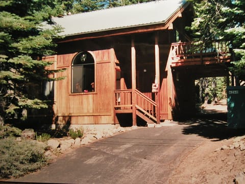 front of Hodges cabin