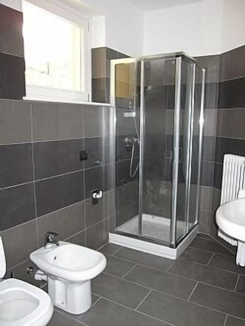 The modern shower room