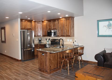 Fully equipped kitchen